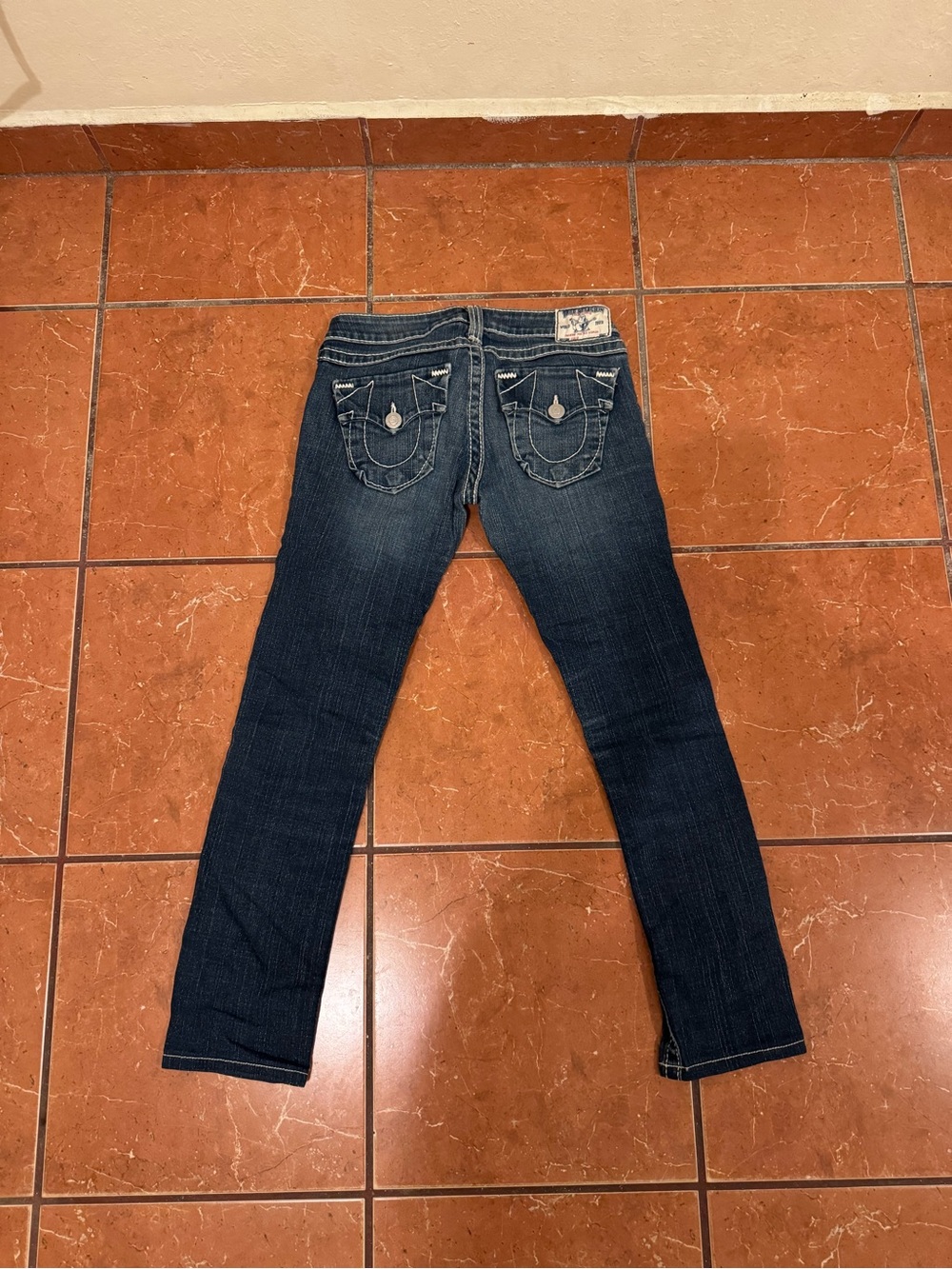 True Religion Dark Indigo Skinny Jeans